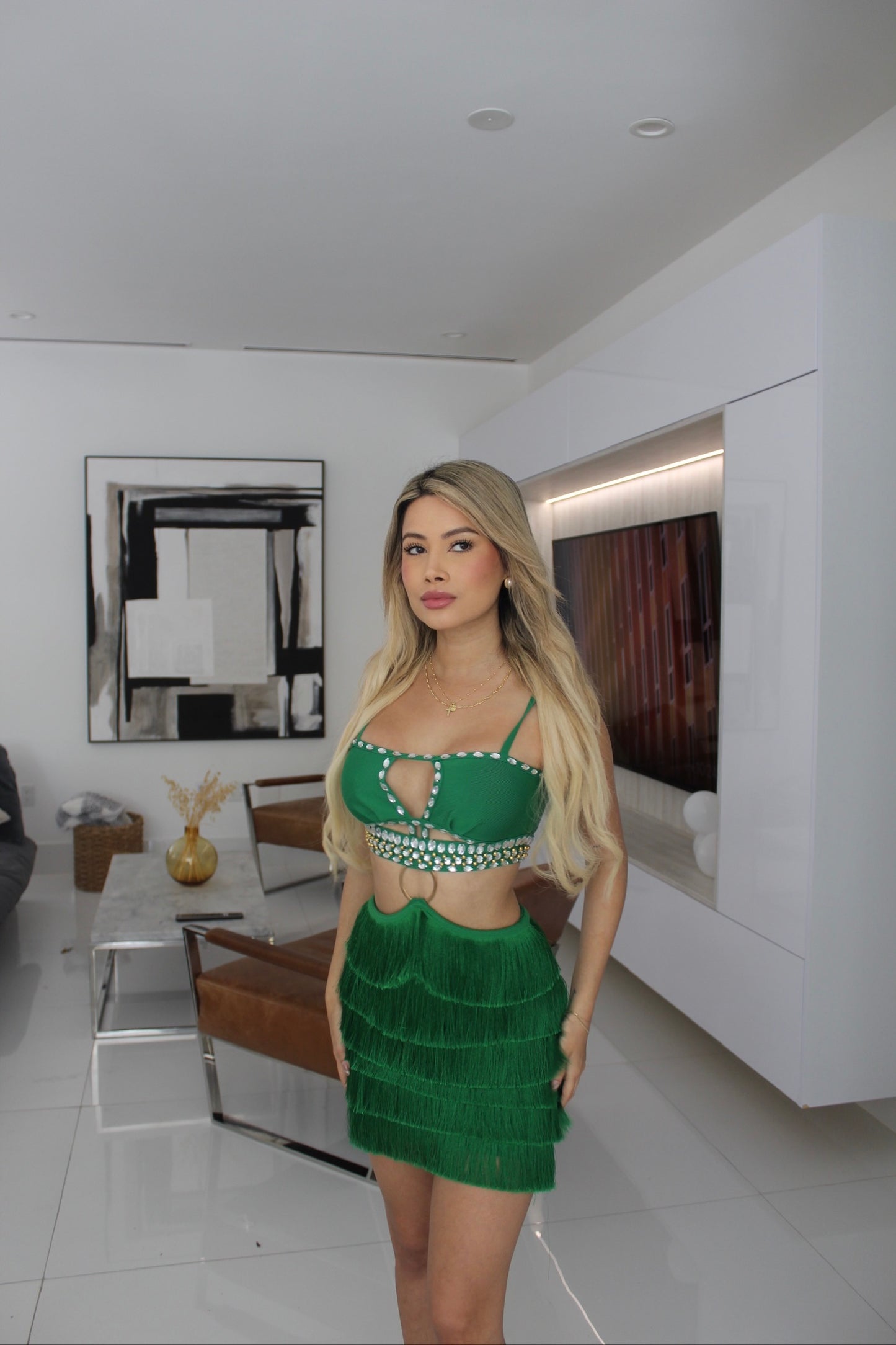 Allie Emerald dress