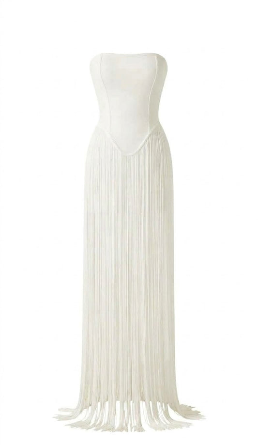 Carmensi white dress