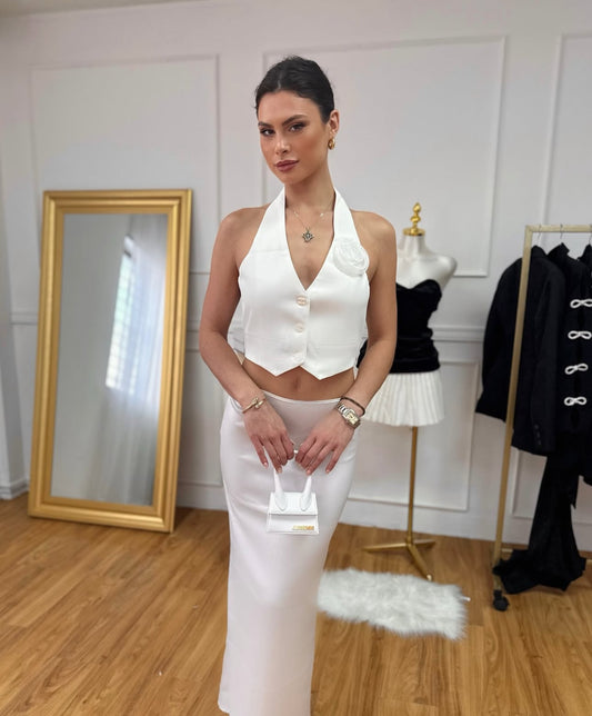 Adela Flower Top