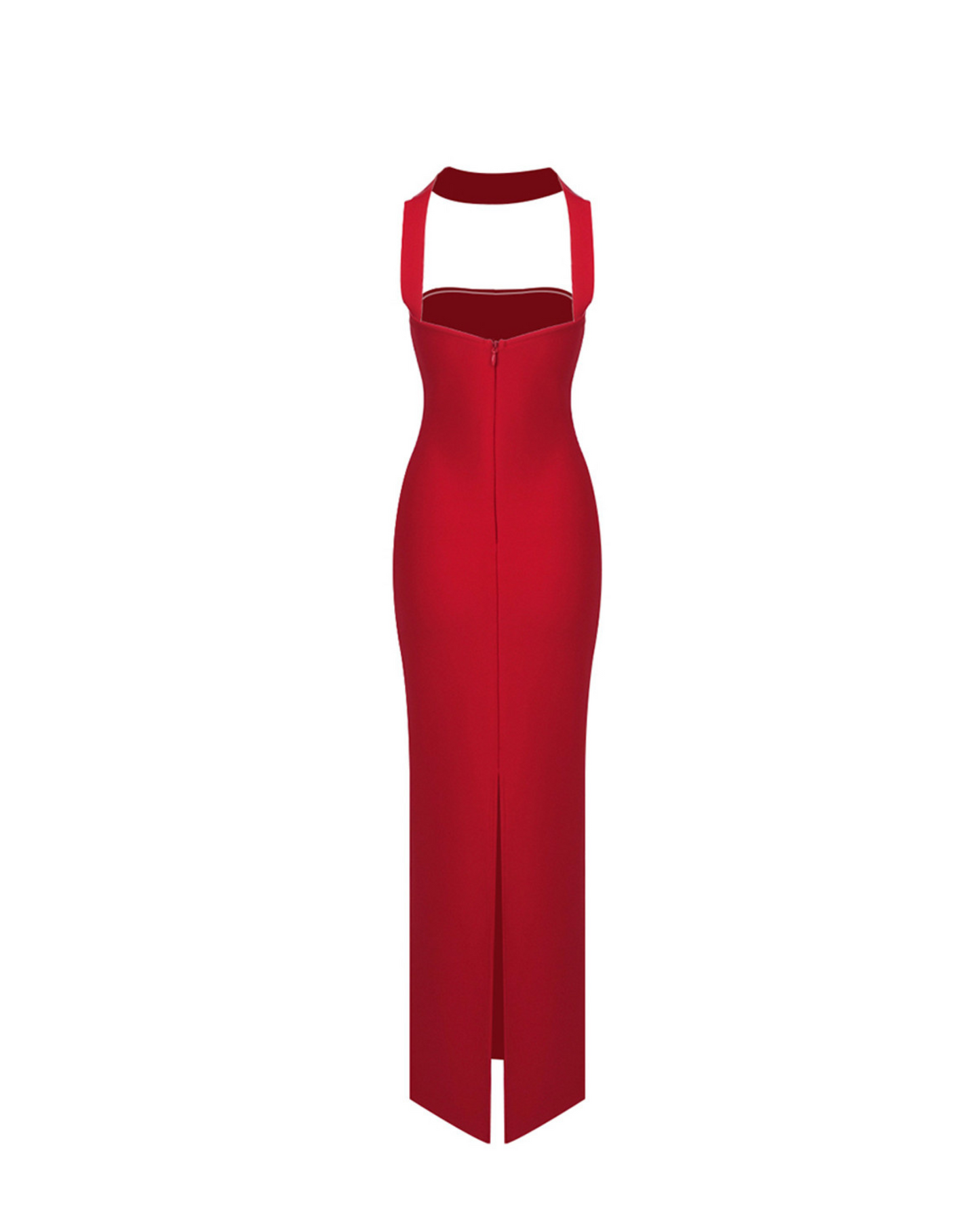 Valentina Red Midi Dress